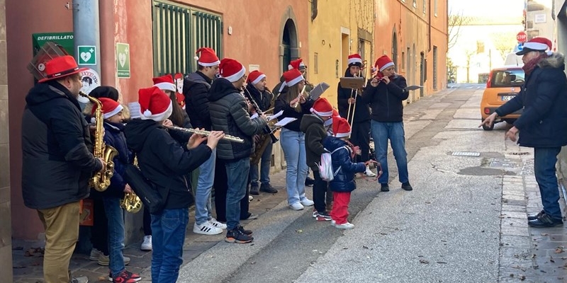 La banda musicale a Marcialla