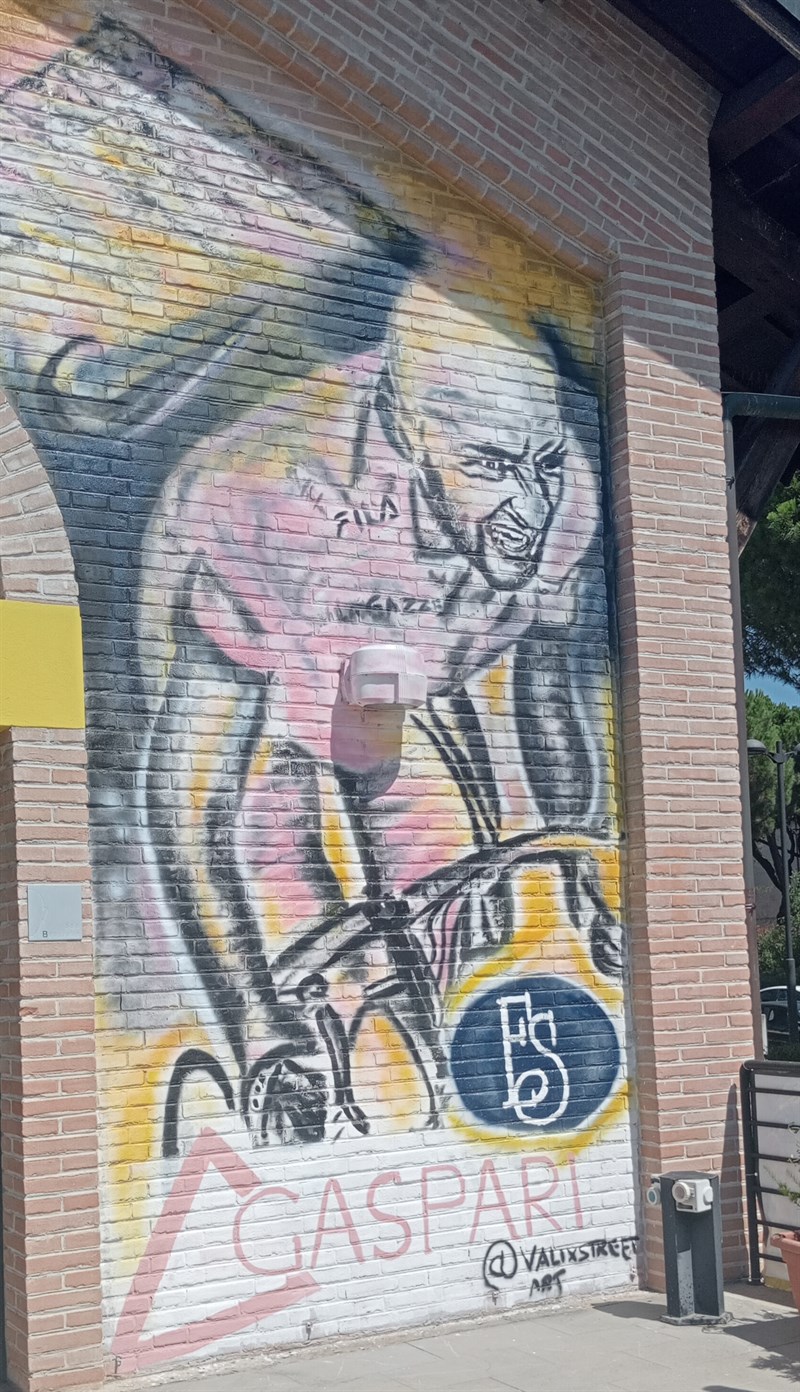 Murales 26esimo anniversario Pantani