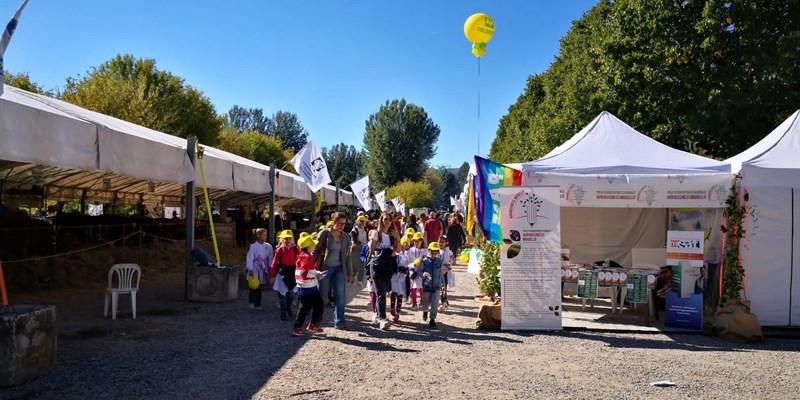 Un momento della Fiera Agricola Mugellana