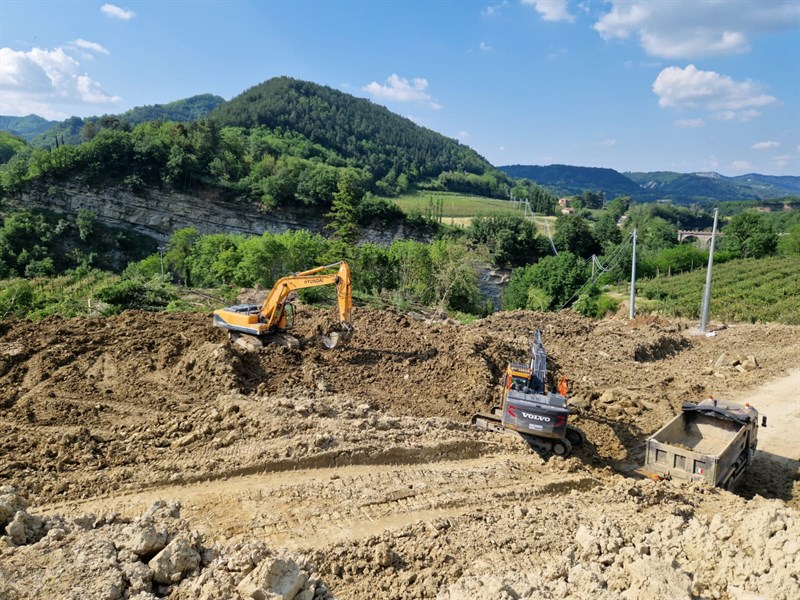 Al lavoro per ripristinare la strade