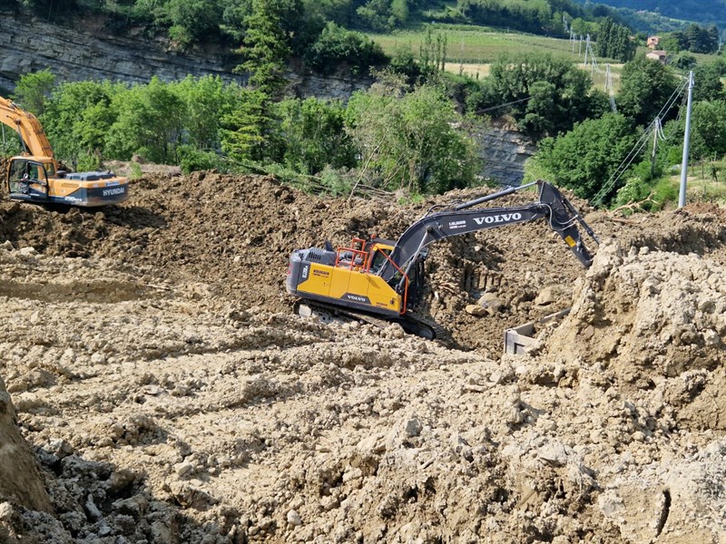 Al lavoro per ripristinare la strade