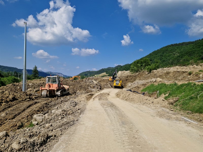 Al lavoro per ripristinare la strade