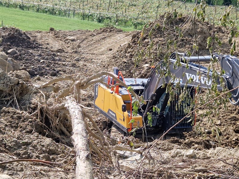 Al lavoro per ripristinare la strade