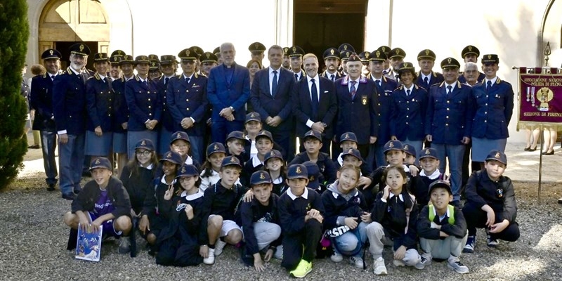 Una foto della cerimonia