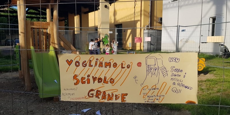 La protesta dei bambini