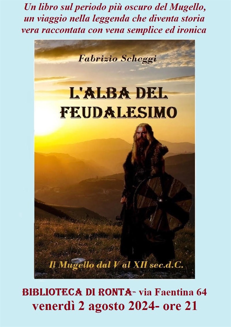 La locandina della presentazione del libro