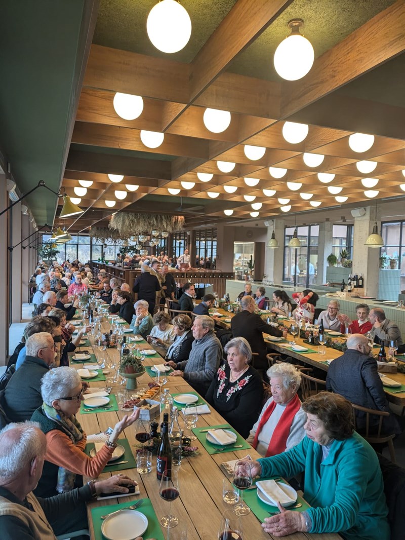 Il pranzo in Catello a Greve