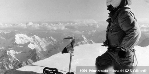 1954 - Prima scalata del K2 (70 anni fa):