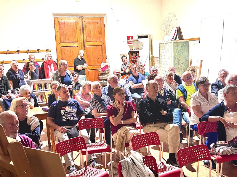 Il numeroso pubblico