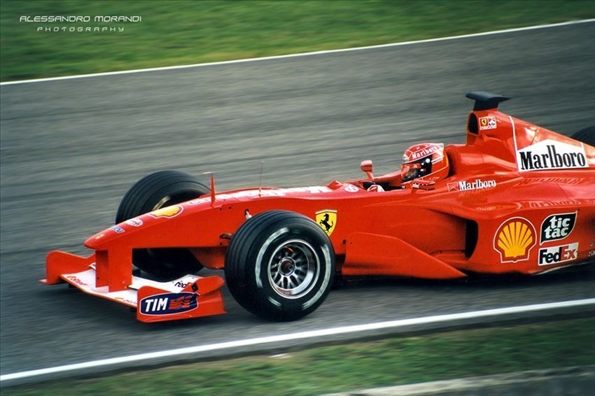 Ottobre 2000. Le Ferrari al Mugello