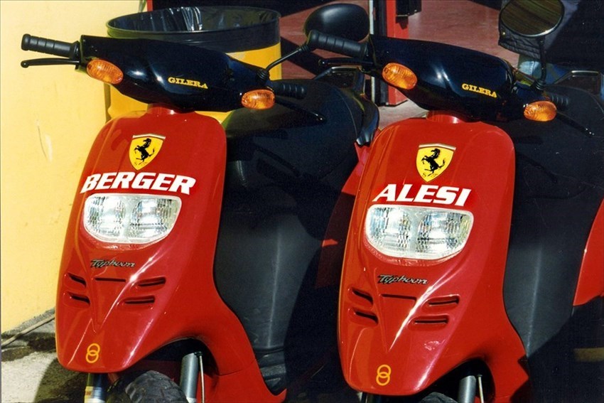 Le Ferrari al Mugello nel 1994