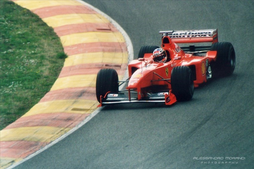 Schumacher al Mugello 1999