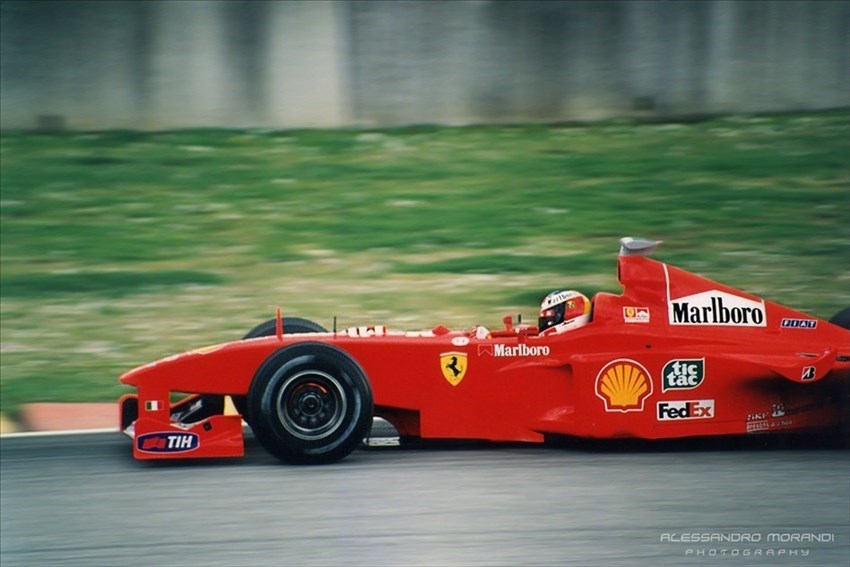 Schumacher al Mugello 1999