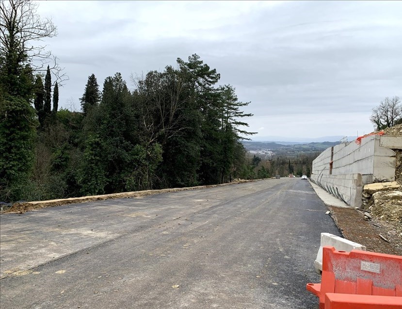 Lavori di circonvallazione Rignano sull'Arno