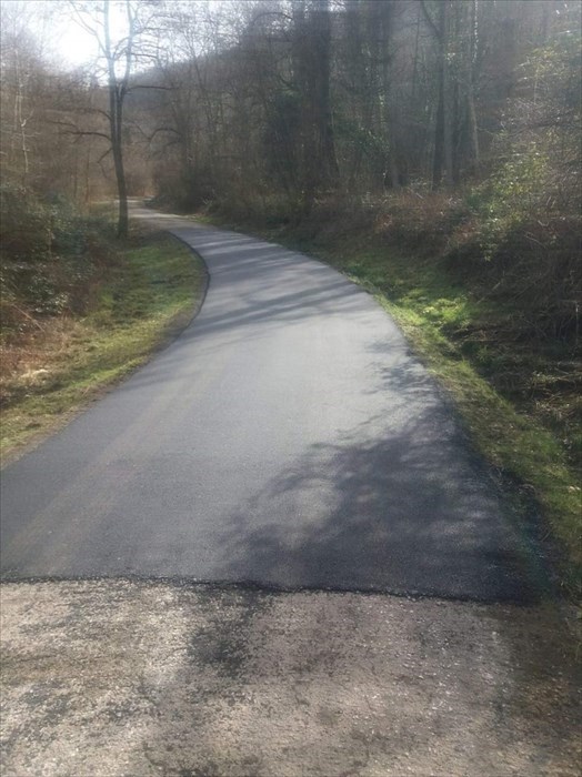 Lavori di asfaltatura nelle strade comunali di Rufina