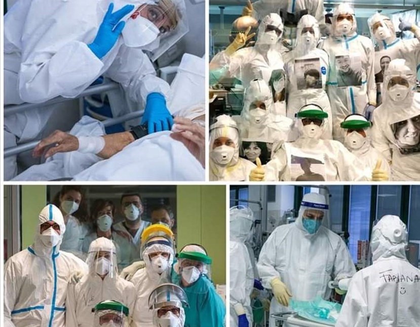 Una delle immagini pubblicate da Eugenio Giani