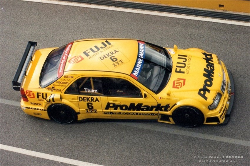 I bolidi in pista nel 1995 al Mugello