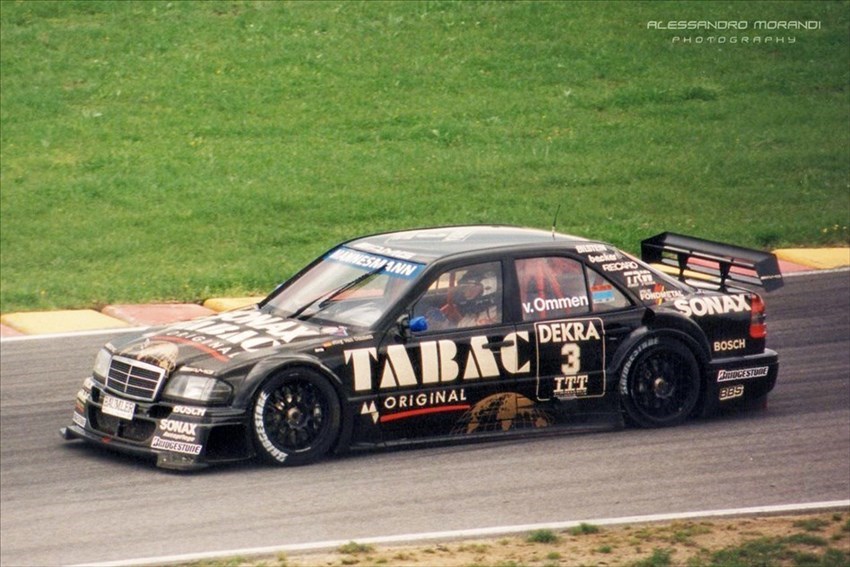 I bolidi in pista nel 1995 al Mugello