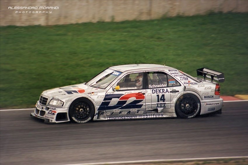 I bolidi in pista nel 1995 al Mugello