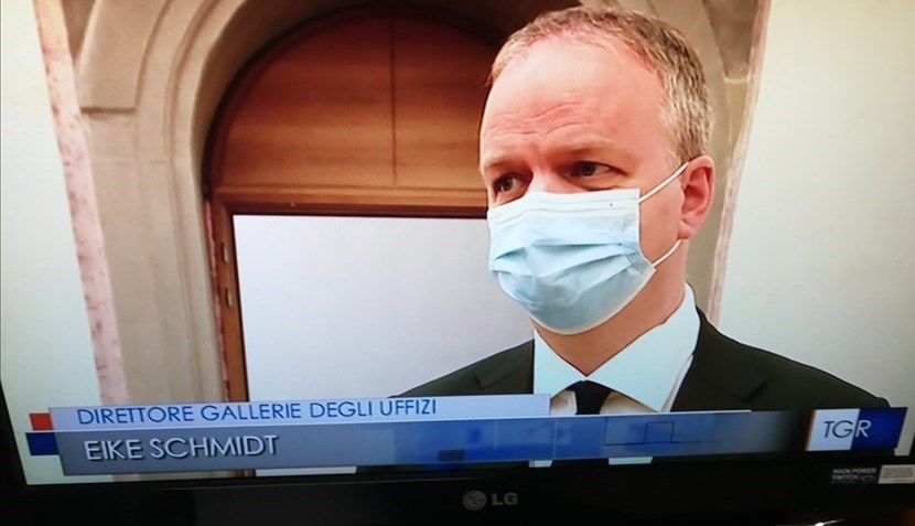 L’intervista al Prof. Eike Schmidt, direttore generale della Galleria degli Uffizi.