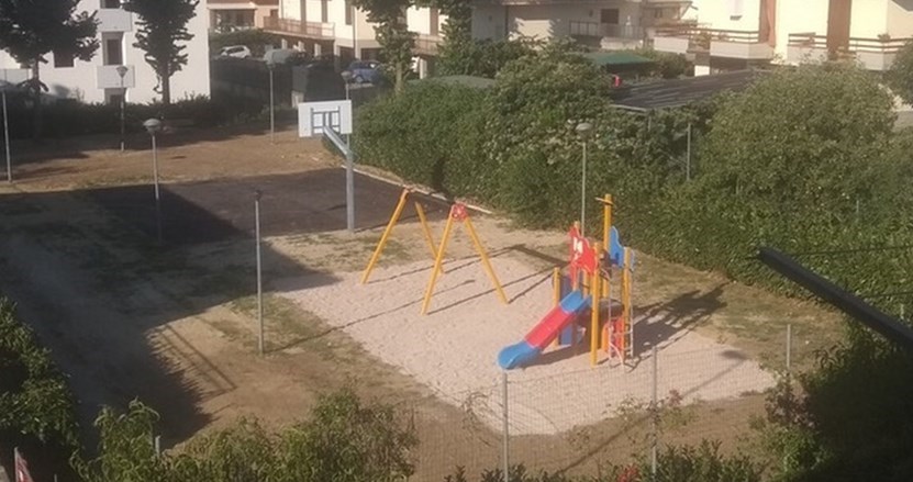I Giardini di Via Santa Croce a Scarperia in una foto di qualche tempo fa