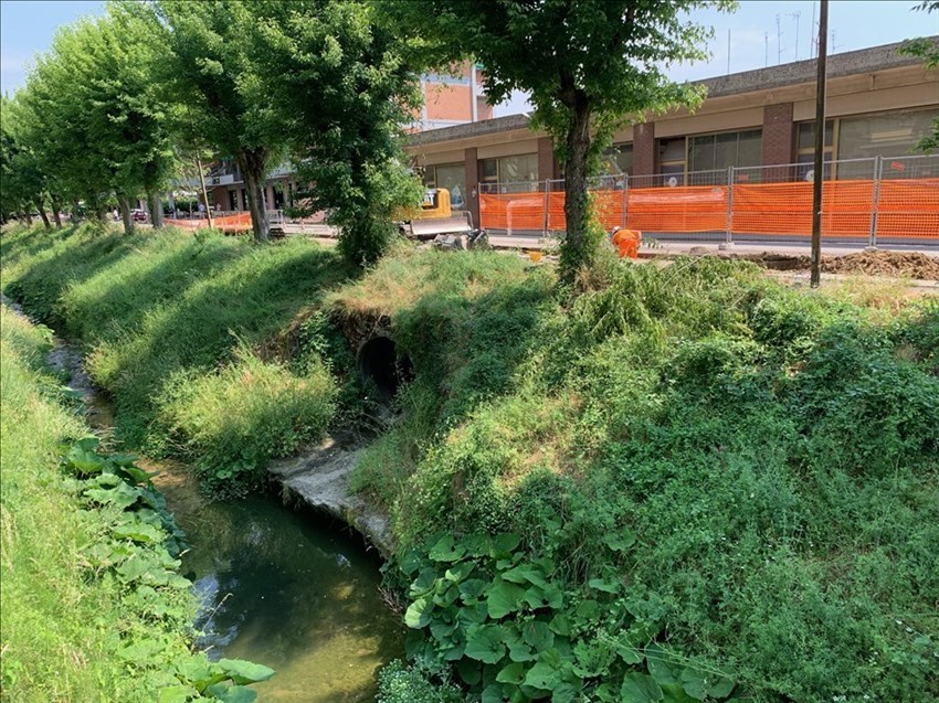 Lavori di sistemazione opere fognarie