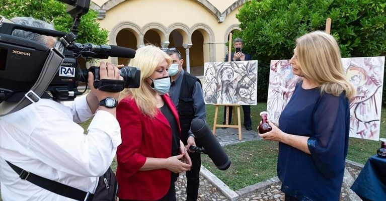 Elisabetta Robgai ospite d'onore della serata sannita