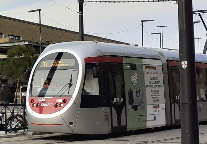 la tramvia a Firenze