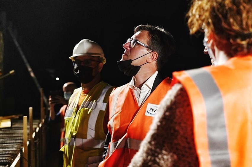 Sopralluogo del Sindaco Dario Nardella sulla FiPiLi, con la sindaca di Lastra a Signa Angela Bagni