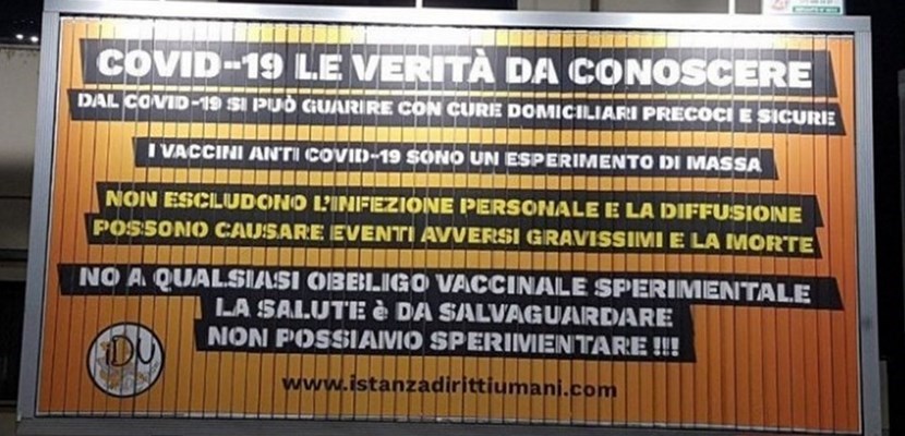 Il manifesto della campagna