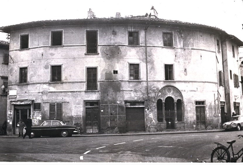 L’edificio dove si nota l’Oratorio della Madonna delle Cale