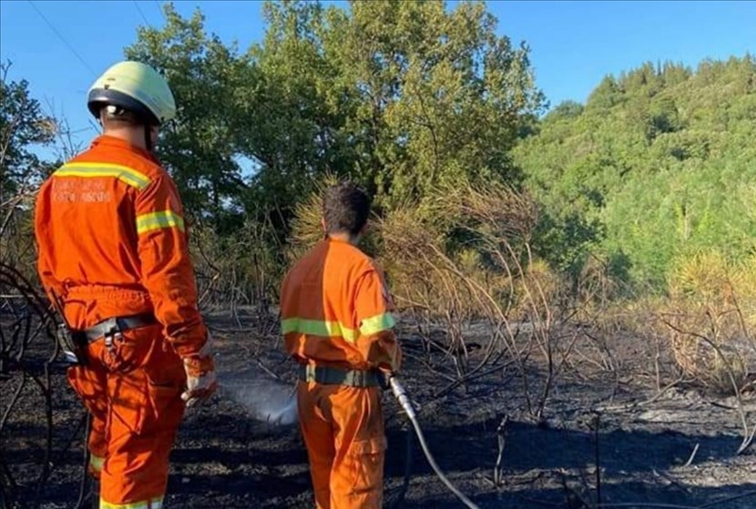 Incendio. Foto di repertorio