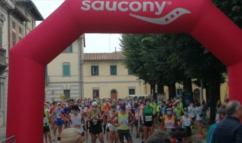 La partenza della Maratona