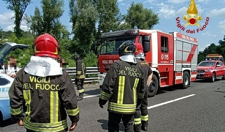 Incidente - Vigili del Fuoco. Foto di repertorio