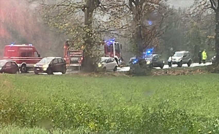L'incidente di stamani a Cafaggiolo