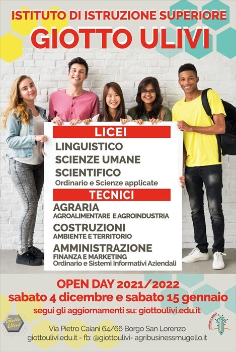 Locandina Open Day