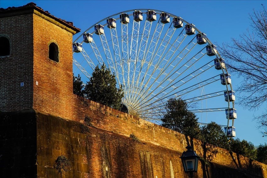 la grande ruota alla Fortezza da Basso