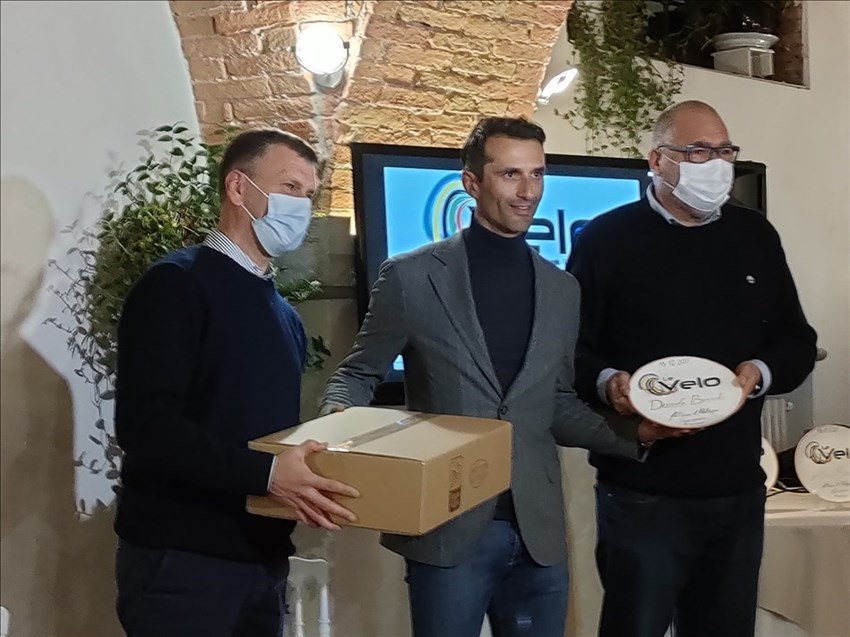 La premiazione di Daniele Bennati