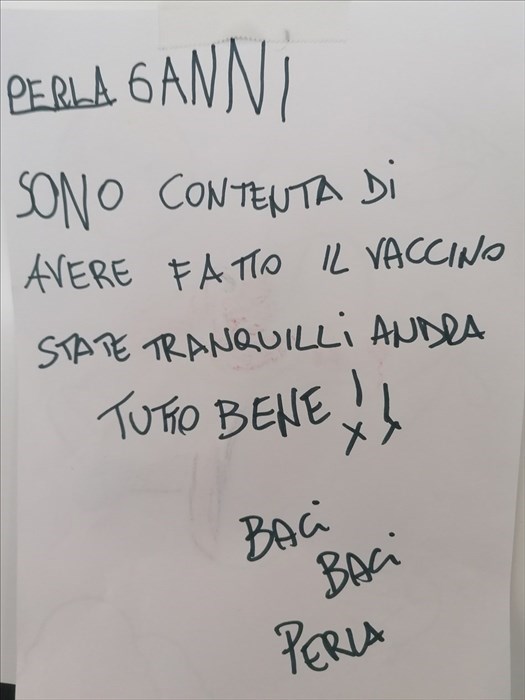 le lettere lasciate dai bambini