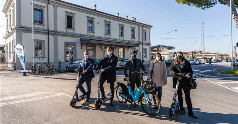 arriva la mobilità a noleggio a Sesto Fiorentino