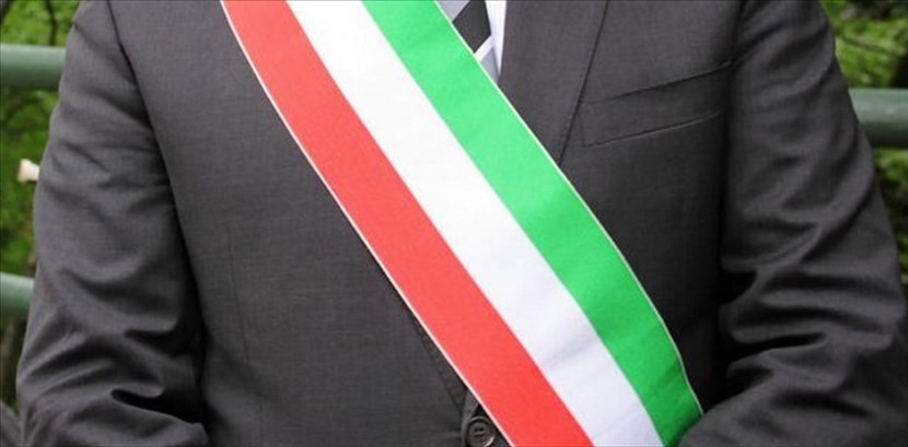 Fascia tricolore sindaci