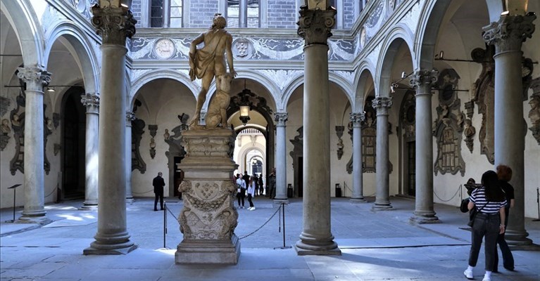 Il cortile di Michelozzo, Palazzo Vecchio