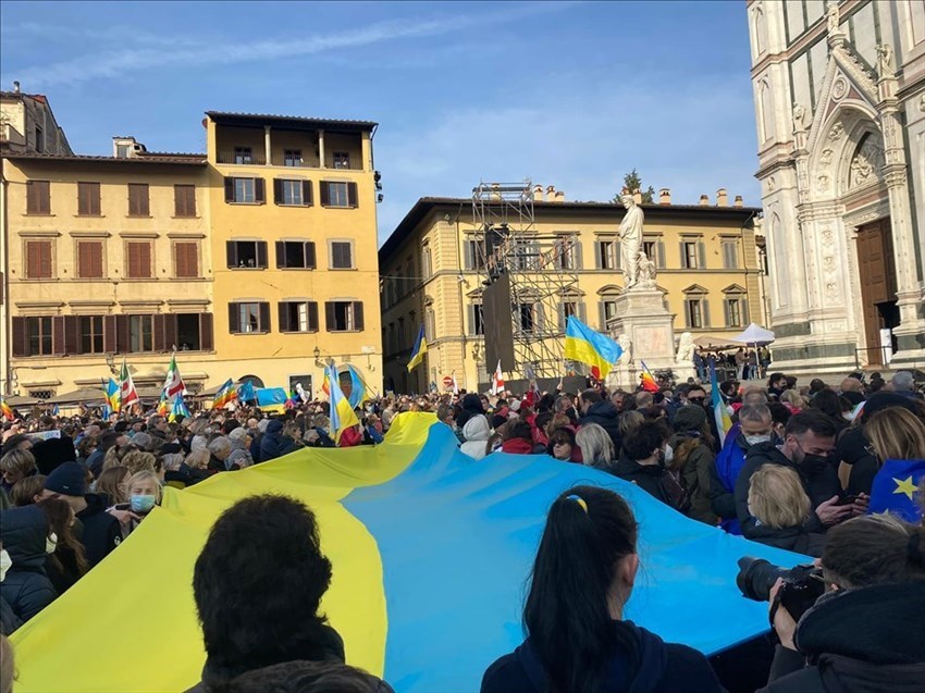 La grande manifestazione di Firenze