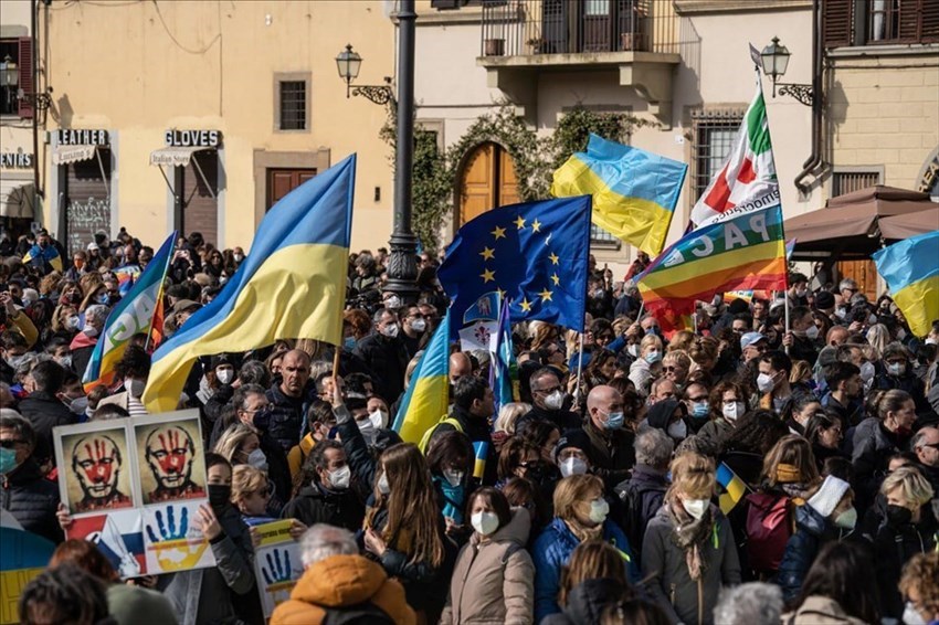 La grande manifestazione di Firenze