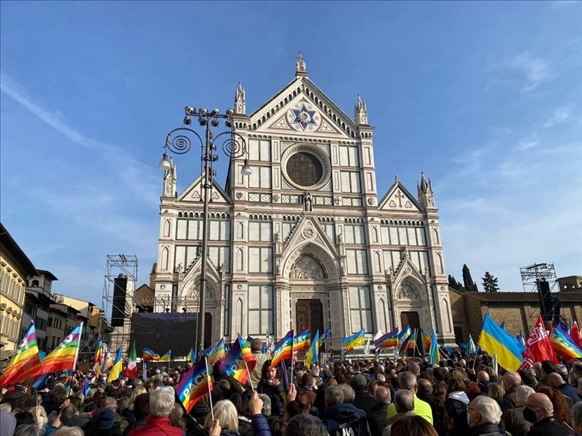 La grande manifestazione di Firenze