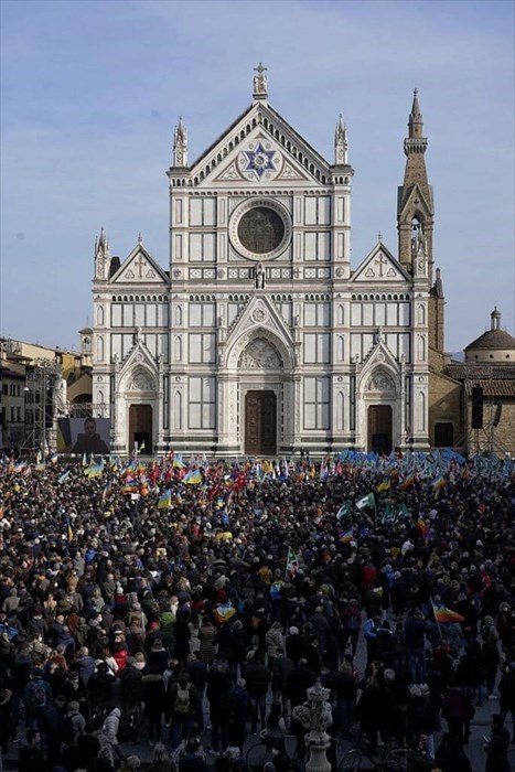 La grande manifestazione di Firenze