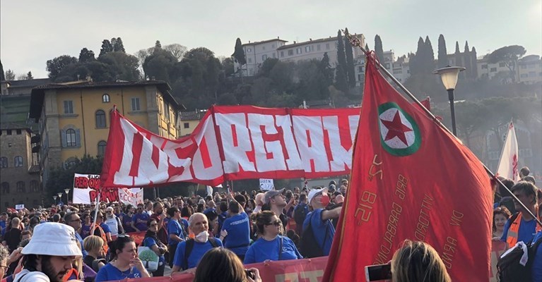 un momento della manifestazione