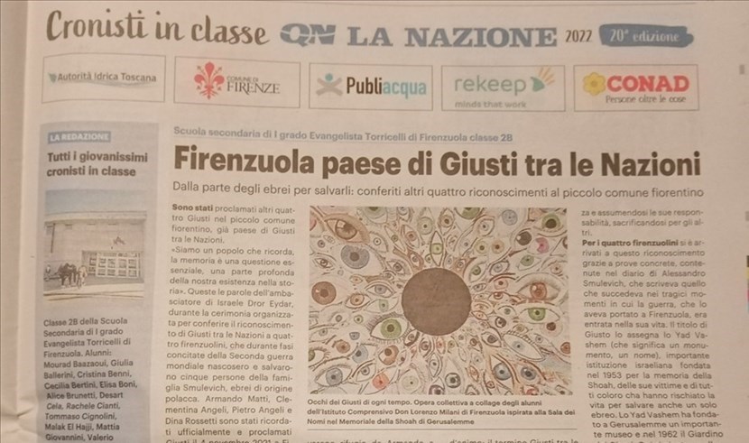 La pagina della scuola di Firenzuola