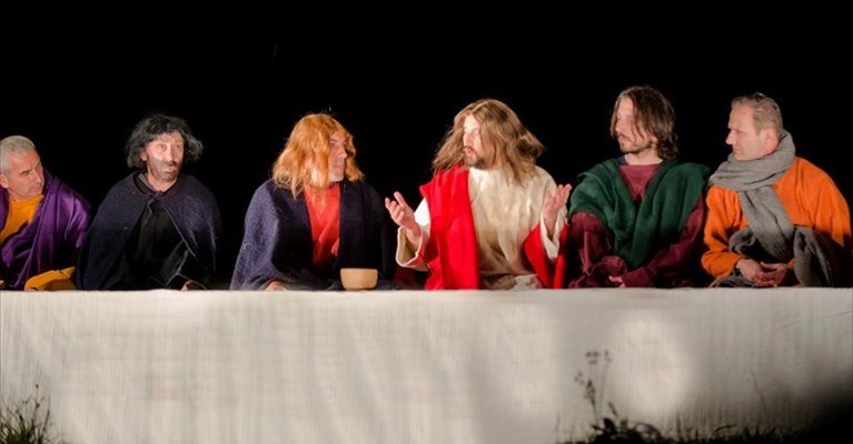 una scena della Rievocazione di Grassina