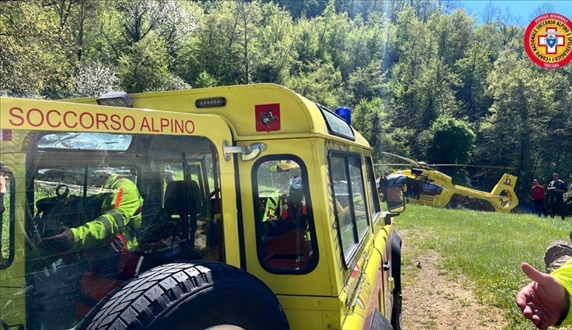 L'intervento del Soccorso Alpino